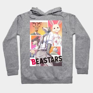 Stand Beastars Collage Hoodie